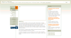Desktop Screenshot of finet.si