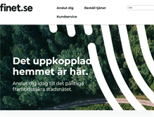 Tablet Screenshot of finet.se